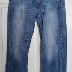 Levi's Men's Light Wash Blue Straight Jeans